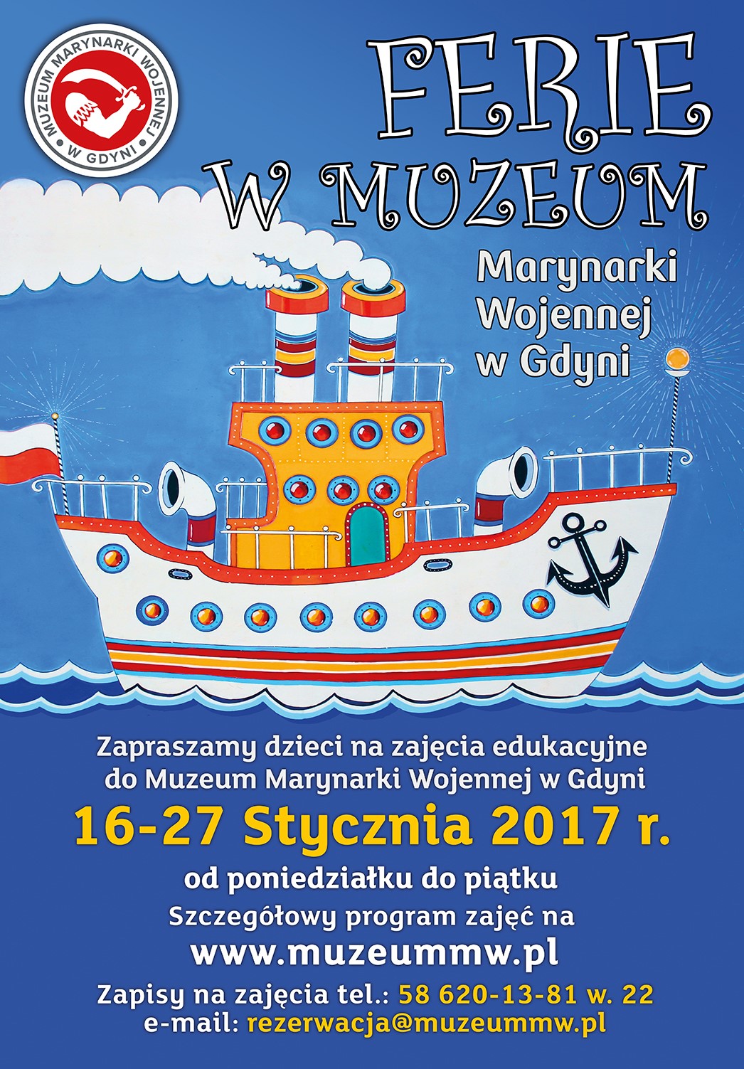 Ferie w Muzeum Marynarki Wojennej w Gdyni - GospodarkaMorska.pl