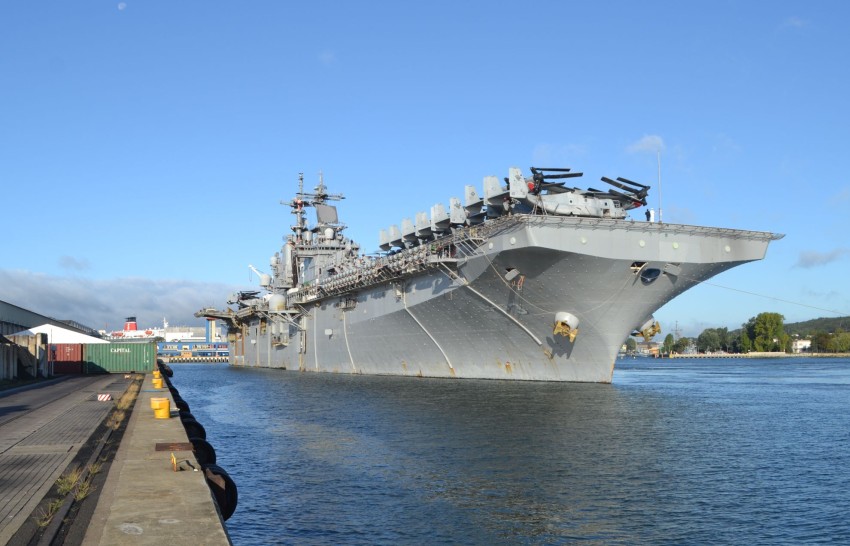 desantowiec w Porcie Gdynia