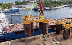 Mostostal Pomorze zakończył załadunek konstrukcji subsea na Nabrzeżu Pięciu Gwizdków