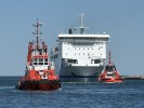 Skania w Gdańsku. Trwają przygotowania do uruchomienia nowej linii promowej