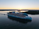Legend of the Seas gotowy na turystyczny rejs. Wycieczkowiec-gigant wyruszył do Kadyksu w Hiszpanii