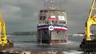 W Chile zwodowano duży okręt wsparcia logistycznego. Kraj ma ambicje rozwoju przemysłu okrętowego