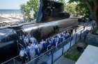 Norwesko-polskie spotkanie przy byłym ORP Sokół. Okazja do wspomnień i rozmów o przyszłości