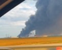 Rafineria w Kraju Krasnodarskim w Rosji płonie po ataku ukraińskich dronów