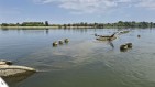 Niski poziom wód w Dunaju odsłonił wrak sprzed 90 lat