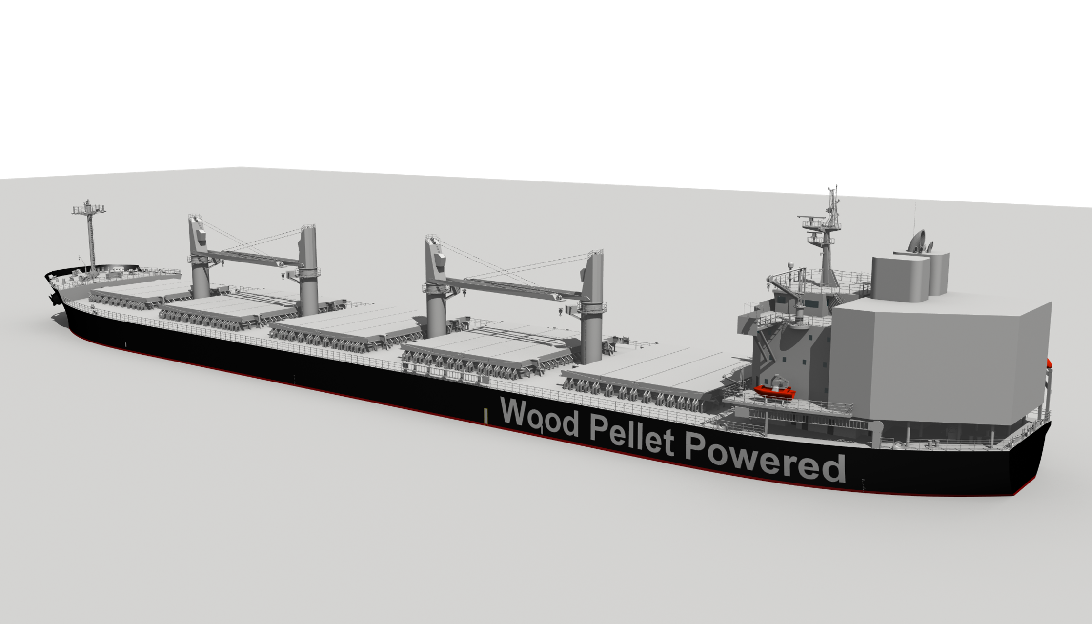 Wyjątkowy projekt NYK - statek napędzany biomasą roślinnego pochodzenia