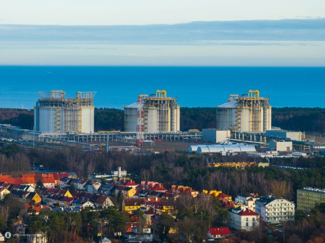 zbiorniki gazu w świnoujściu