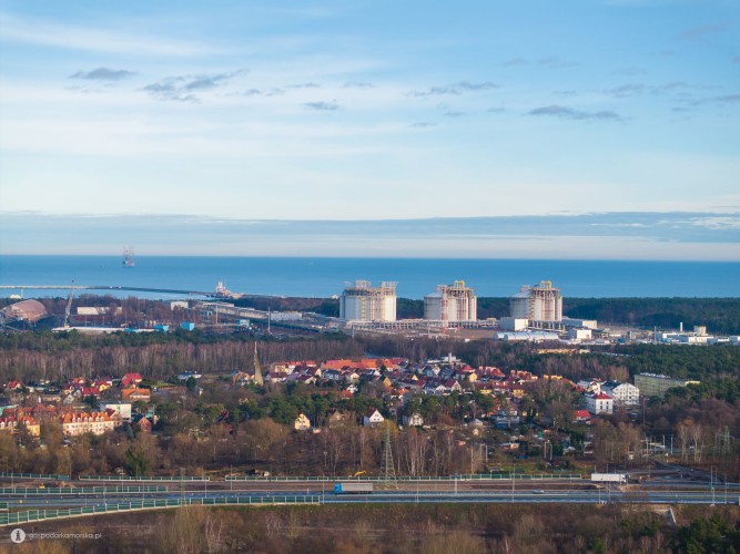 zbiorniki gazu w świnoujściu