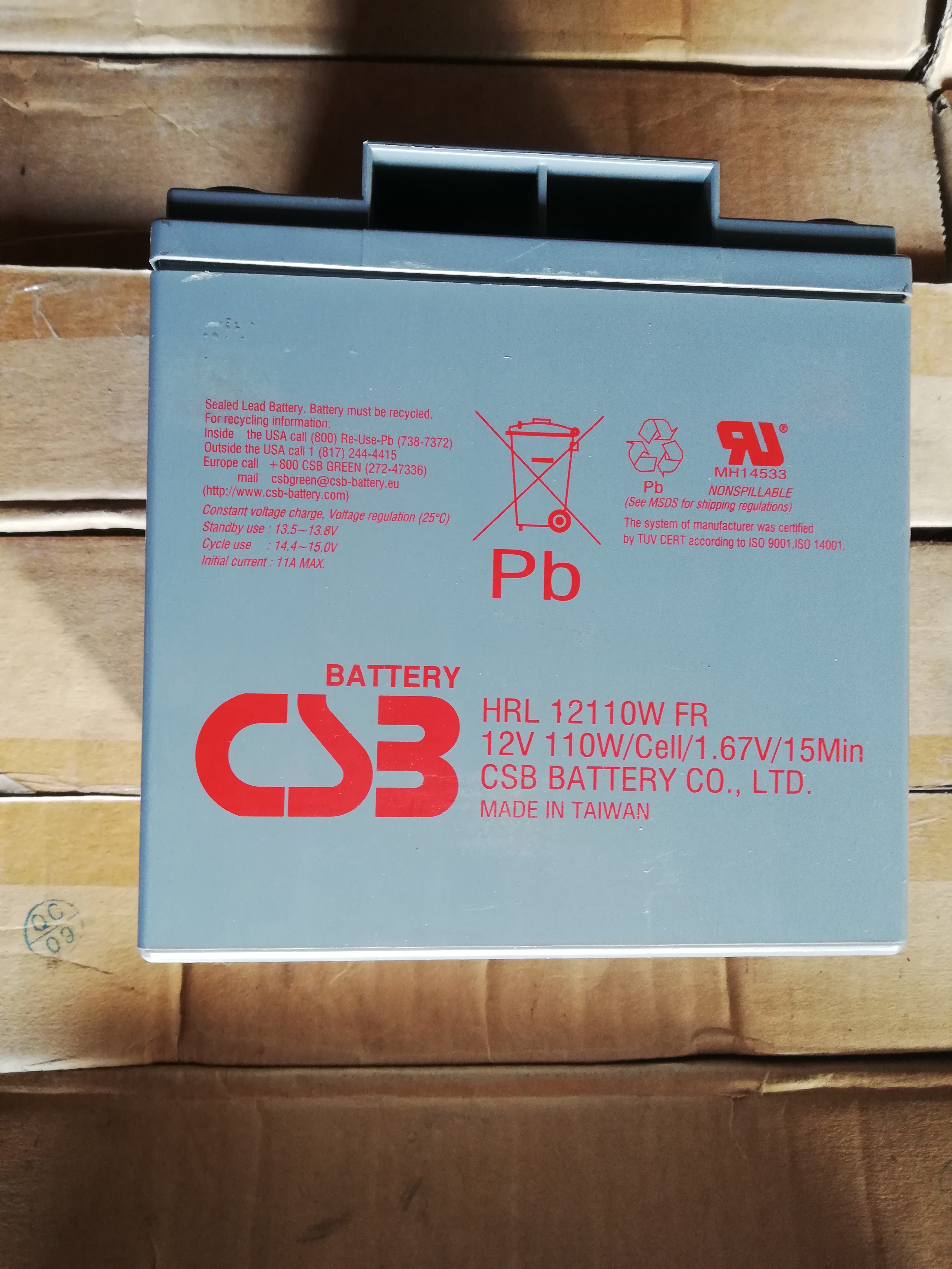 Akumulator CBS (HRL 12110 FR) 12V;27,5Ah - 20szt. - GospodarkaMorska.pl