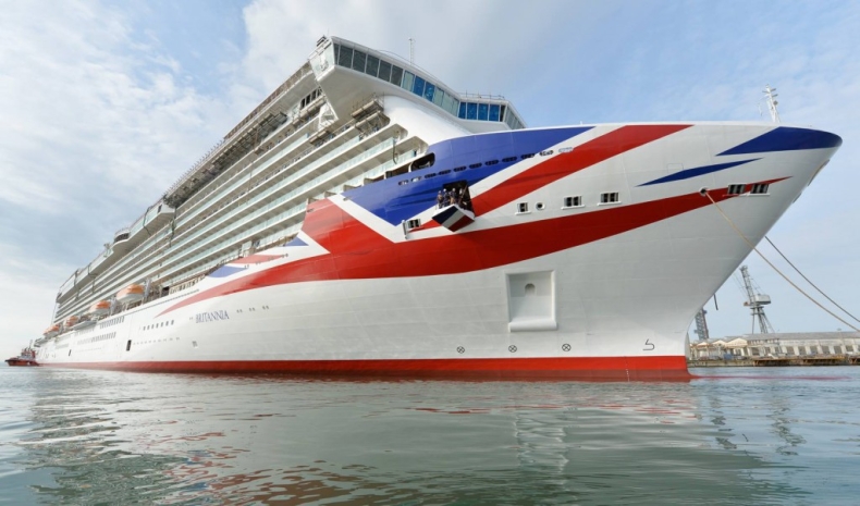 Britannia wpływa na wody Southampton - GospodarkaMorska.pl