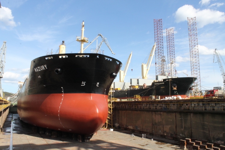 Mazury po remoncie w stoczni Nauta - GospodarkaMorska.pl