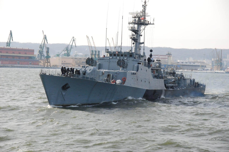 ORP KASZUB w manewrach NATO - GospodarkaMorska.pl