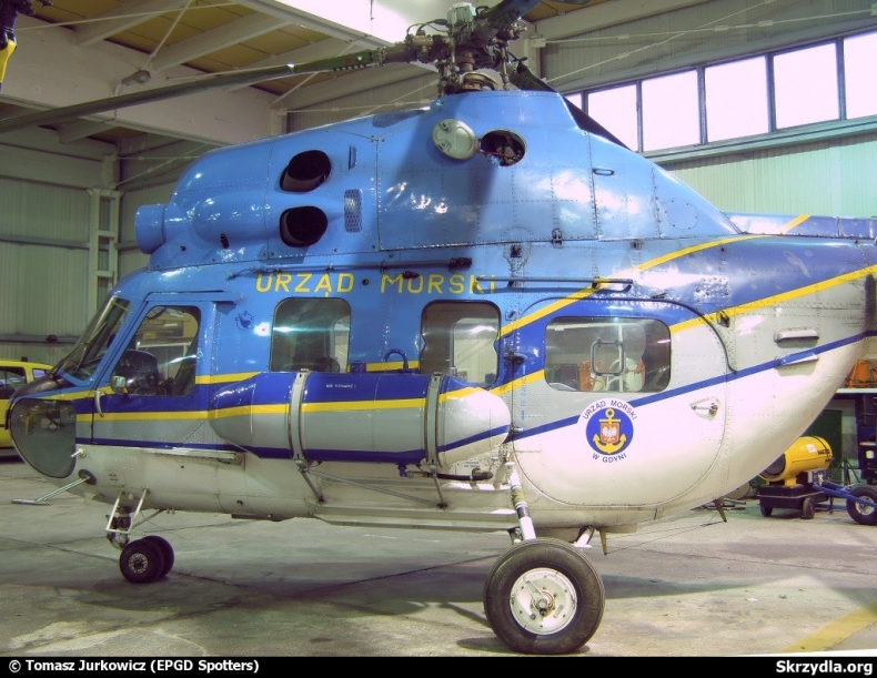 Śmigłowiec Urzędu Morskiego przechodzi na emeryturę - GospodarkaMorska.pl