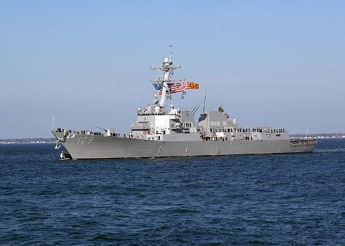 Amerykański superniszczyciel zawinie do Gdyni - GospodarkaMorska.pl