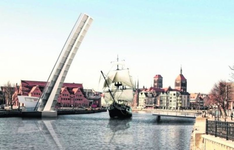 Kładka na Ołowiance przedmiotem sporów gdańskich środowisk - GospodarkaMorska.pl