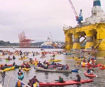 Aktywiści biorą się za Shella - GospodarkaMorska.pl