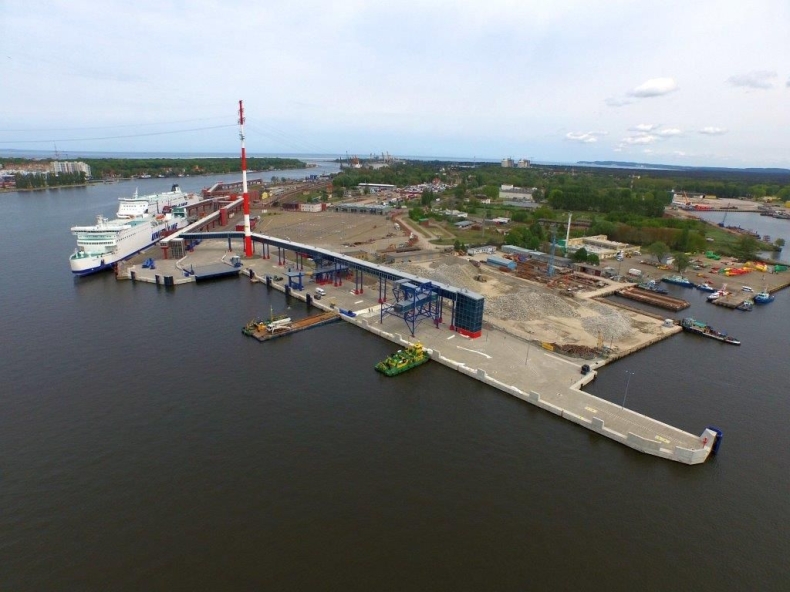 Terminal promowy w Świnoujściu prawie skończony - GospodarkaMorska.pl