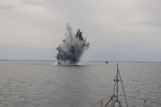 Trwają poszukiwania min z I i II wojny światowej - GospodarkaMorska.pl