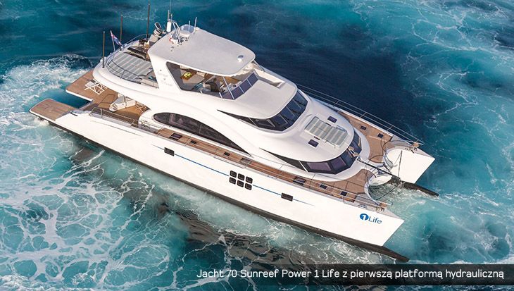 Sunreef Yachts prezentuje katamaran motorowy 70 Sunreef Power Blue Belly - GospodarkaMorska.pl