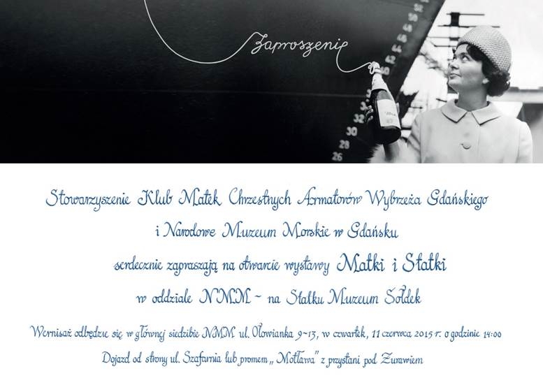 „Matki i statki” – wystawa na „Sołdku” - GospodarkaMorska.pl
