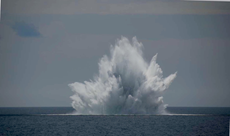 Mina morska zneutralizowana - GospodarkaMorska.pl