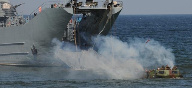 Wypadek na ćwiczeniach Baltops 15. Na dno poszła amfibia - GospodarkaMorska.pl