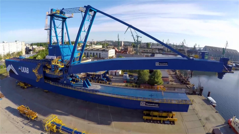 Zamet Industry kończy realizację kontraktu na wykonanie shiploader’a - GospodarkaMorska.pl