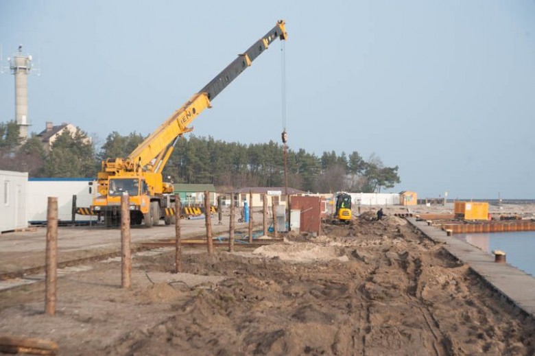 Obstawiają termin zakończenia budowy portu rybackiego w Ustce - GospodarkaMorska.pl