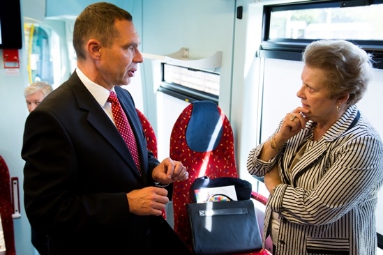 Szlak kolejowy „Rail Baltica” – wizyta studyjna - GospodarkaMorska.pl