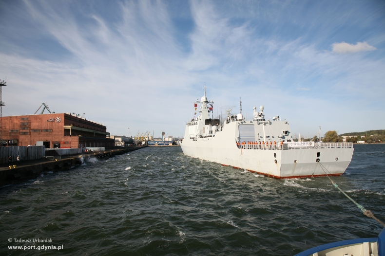 Chińskie okręty zawinęły do Gdyni (FOTO) - GospodarkaMorska.pl