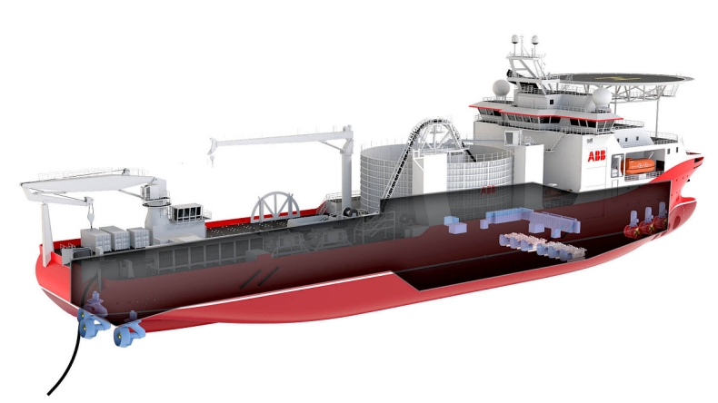 ABB  inwestuje w najnowocześniejszy kablowiec do układania i serwisowania kabli podmorskich - GospodarkaMorska.pl