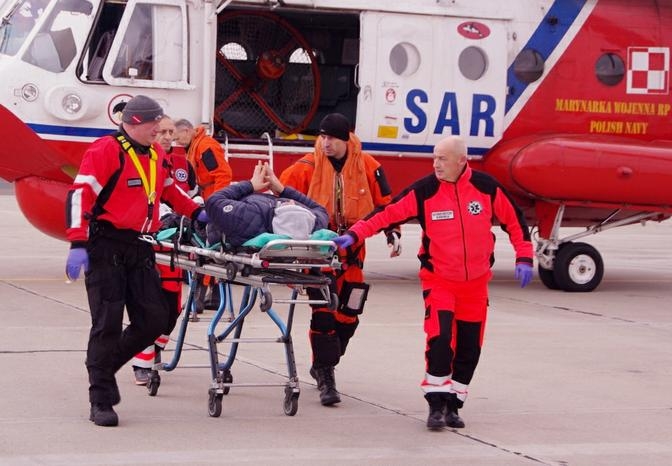 Akcja ratownicza na Bałtyku - GospodarkaMorska.pl