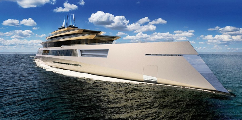 Mega-super jacht przyszłości (zdjęcia) - GospodarkaMorska.pl
