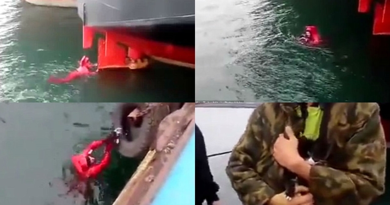 Uratował kociaka z lodowatej wody, stał się bohaterem internetu - GospodarkaMorska.pl