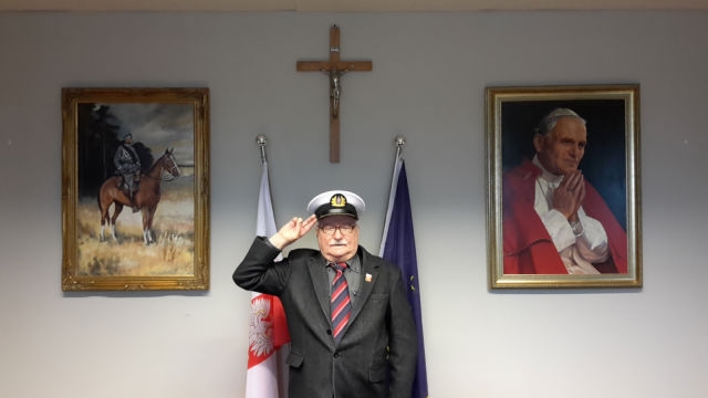 Lech Wałęsa kapitanem żeglugi! - GospodarkaMorska.pl