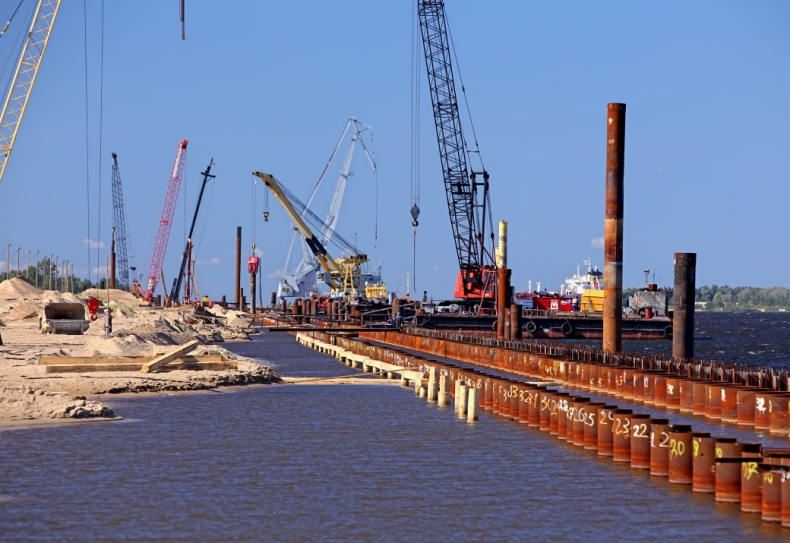 Rośnie konkurencja dla polskich portów. Zakończono wielki projekt w porcie Ryga - GospodarkaMorska.pl