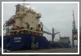 Remont kontenerowca ESBJERG - GospodarkaMorska.pl