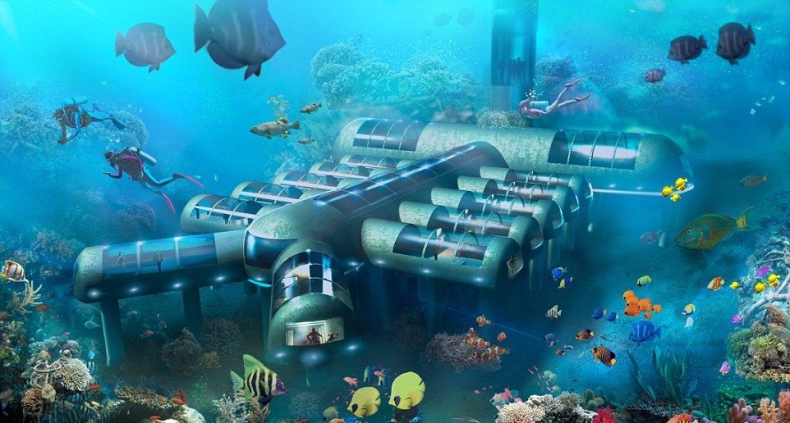 Pływający podwodny hotel - GospodarkaMorska.pl