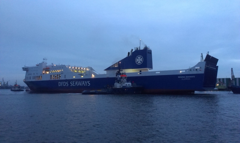 Nauta po raz pierwszy remontuje dla DFDS - GospodarkaMorska.pl