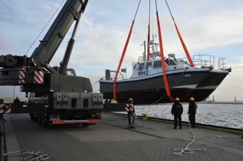 Motorówki hydrograficzne wyslipowane - GospodarkaMorska.pl