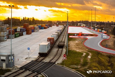 PKP Cargo zakończyło rozbudowę terminala intermodalnego w Poznaniu Franowie - GospodarkaMorska.pl