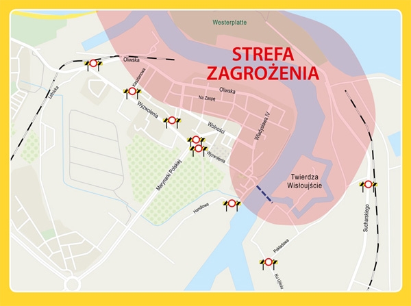 Usuwanie niewybuchu z dna Martwej Wisły - GospodarkaMorska.pl