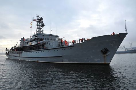 ORP Wodnik wrócił z zimowego rejsu - GospodarkaMorska.pl