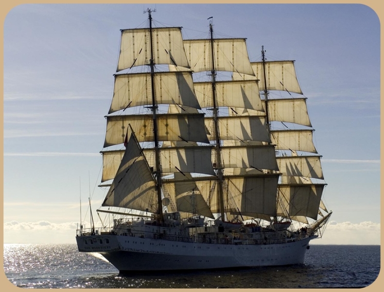 Dar Młodzieży płynie na Morze Śródziemne - GospodarkaMorska.pl