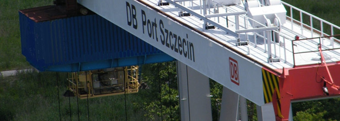 Nowy żuraw zwiększy możliwości przeładunkowe w DB Port Szczecin - GospodarkaMorska.pl