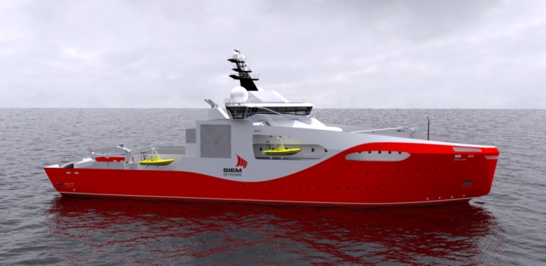 Siem Aimery przechodzi próby morskie - GospodarkaMorska.pl