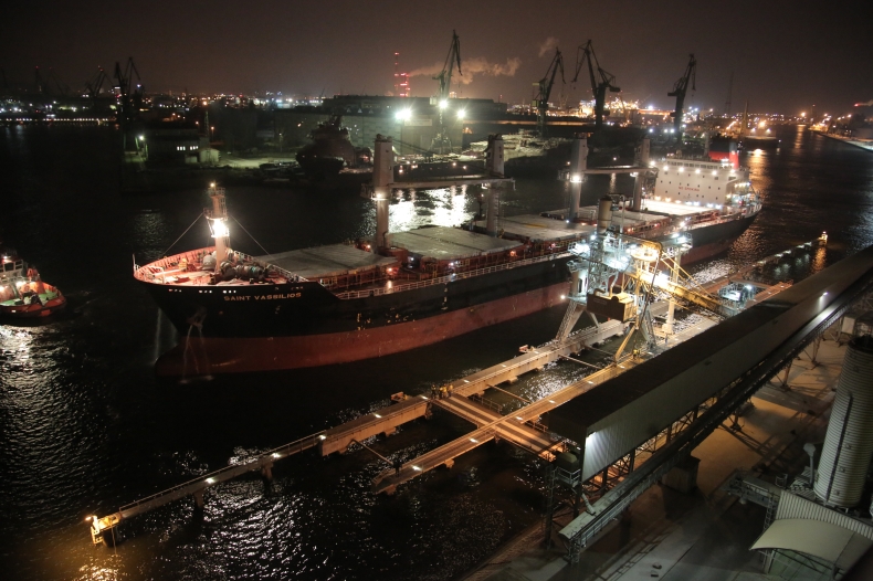 Rekord! Do GBT przypłynął największy dotąd statek pod załadunek pszenicy Glencore - GospodarkaMorska.pl