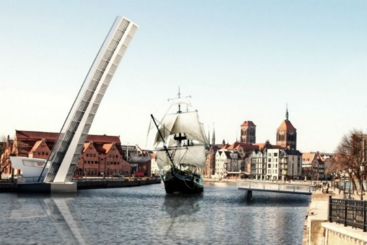 Wielu chętnych na budowę kładki na Ołowiance - GospodarkaMorska.pl