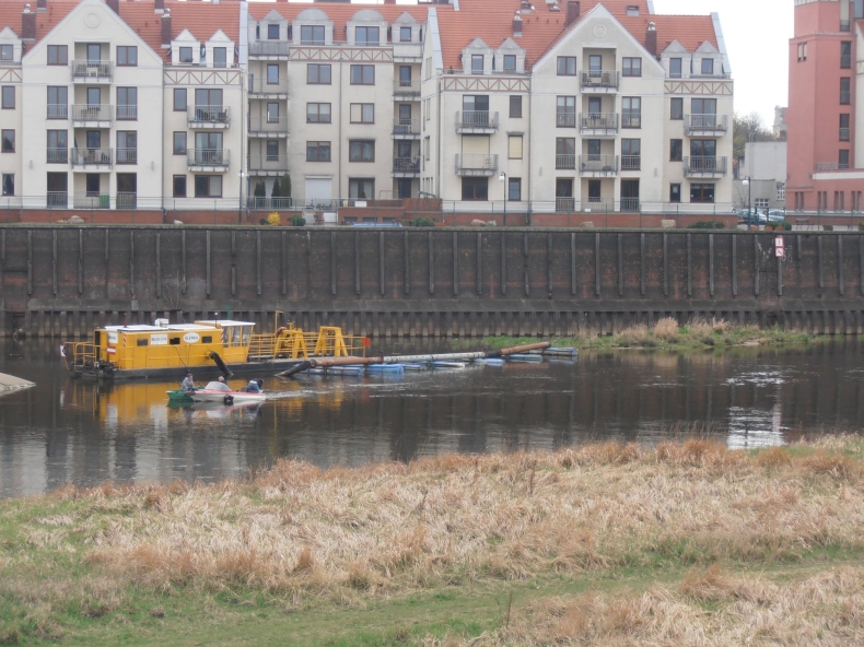 Odmulenie wejścia do Starego Portu w Poznaniu - GospodarkaMorska.pl