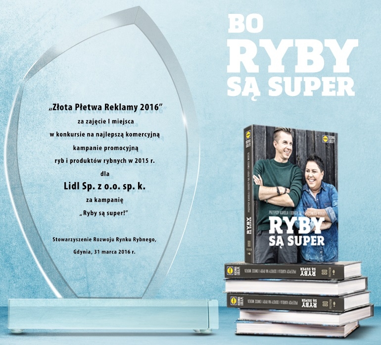 Złota Płetwa Reklamy 2016 dla Lidla - GospodarkaMorska.pl